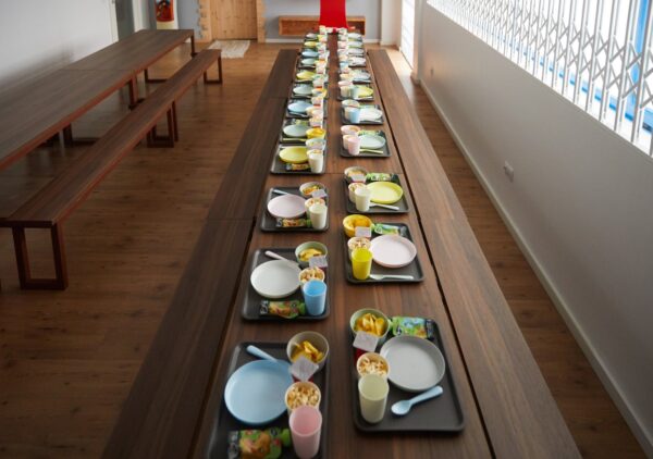 Preparação de lanche